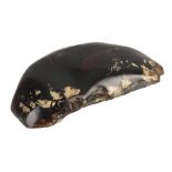 A VERY LARGE BLUE AMBER SCHOLAR'S ROCK