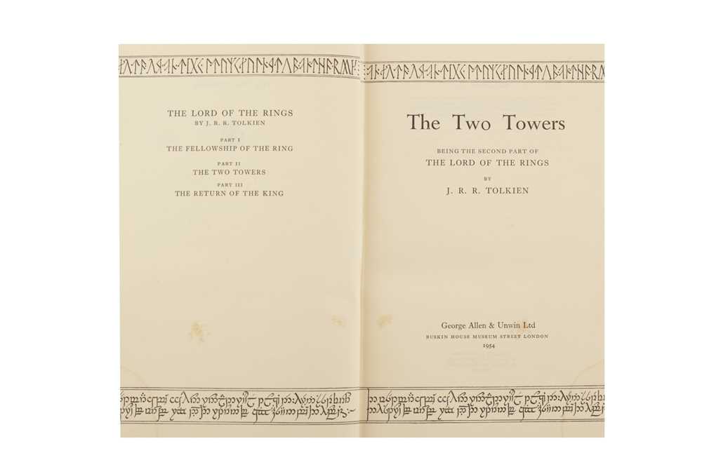 Tolkien (J.R.R.) Trilogy, first editions - Image 5 of 5