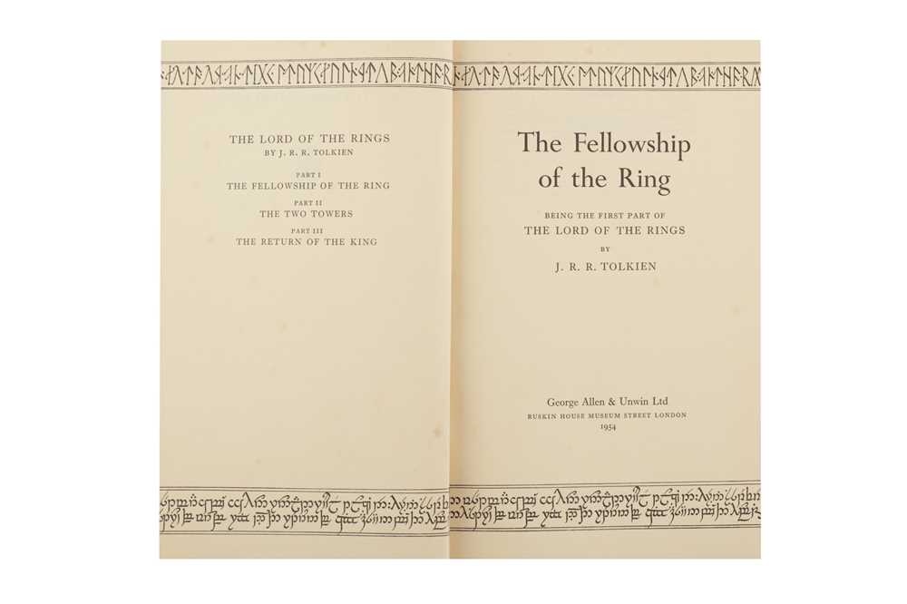 Tolkien (J.R.R.) Trilogy, first editions - Image 3 of 5