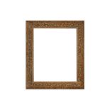 A FINE ITALIAN 17TH CENTURY BOLOGNESE CARVED AND GILDED FRAME