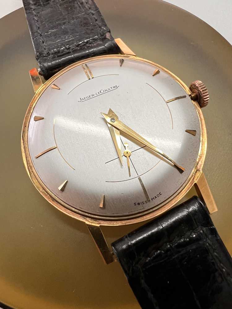 JAEGER-LECOULTRE. GOLD PLATED. - Image 6 of 12