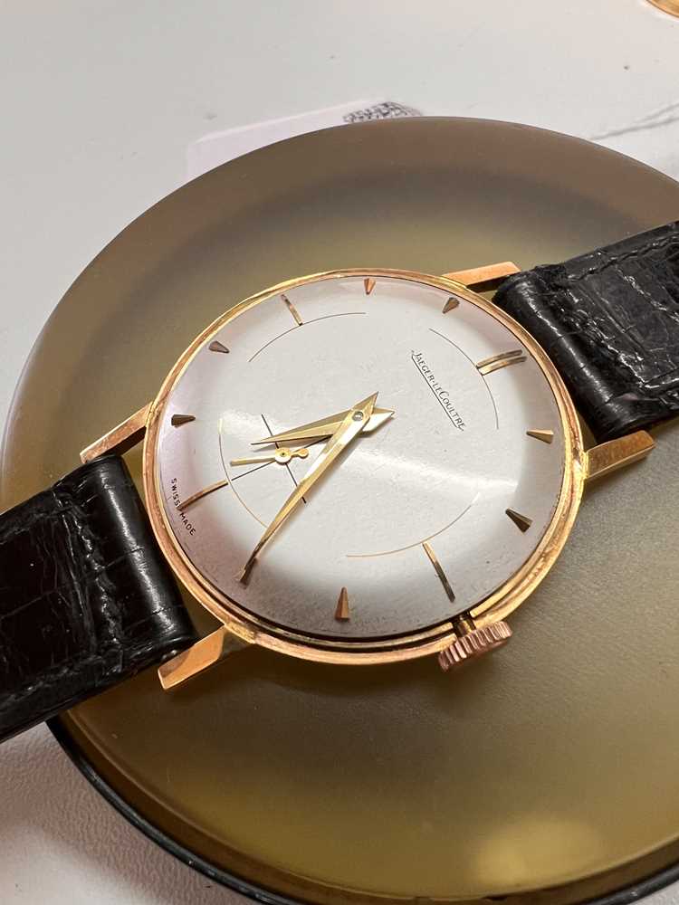 JAEGER-LECOULTRE. GOLD PLATED. - Image 5 of 12