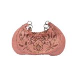 Anya Hindmarch Rose Pink Embellished Hobo Bag