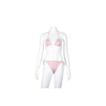 Christian Dior Pink Oblique Bikini Set - Size S