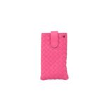 Bottega Veneta Pink Intrecciato Small Pouch