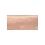 Prada Rose Gold Sfumata Clutch