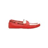 Tods Men's Red Driving Loafer - Size 8.5