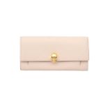 Alexander McQueen Blush Pink Wallet On Chain