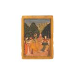 AN ILLUSTRATION FROM A RAGAMALA SERIES: MALAR RAGINI Malwa, Madhya Pradesh, India, late 18th - early