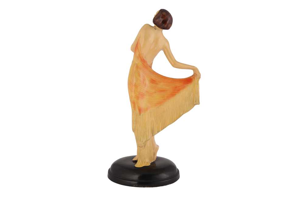 AN ART DECO CROWN DEVON 'SUTHERLAND' FIGURE OF A DANCING LADY - Image 2 of 3
