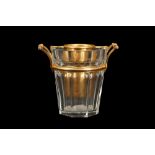 A BACCARAT 'MOULIN ROUGE' CRYSTAL ICE BUCKET