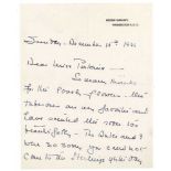 AUTOGRAPH LETTER BY WALLIS, DUCHESS OF WINDSOR