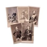 A SELECTION OF CARTE DE VISITE FEATURING MEMBERS OF THE BRITISH ROYAL FAMILY