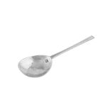 A Charles I sterling silver slip top spoon, London 1635 by Daniel Cary