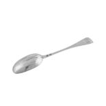 A George I provincial silver tablespoon, Winchester circa 1715 by William Webb II