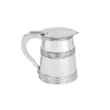 A George III sterling silver tankard, London 1772 by John Deacon