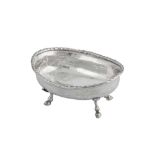 A late 18th century Italian silver salt, Venice circa 1780