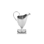 An early 19th century American silver milk jug, Albany, New York circa 1815 by Timothy Brigden (1774