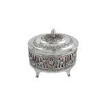 A late 18th century Italian silver box, Naples circa 1790