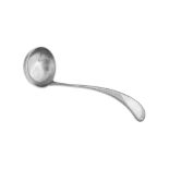 An early 20th century Dutch 835 standard silver soup ladle s'Gravenhage (The Hague) circa 1900 by J.