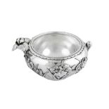 An early 20th century Japanese silver bowl, Yokohama circa 1920 by Bisansha