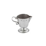 A Queen Anne Britannia standard silver miniature or ‘toy’ ewer, London 1708, makers mark obscured bu