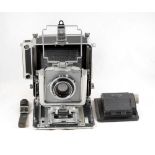 A 5x4 MPP Micro Technical Camera & Roll Film Back.