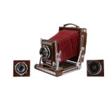 A 5x4 Gandolfi Rosewood Precision Field Camera