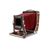 A 10 x 8 Gandolfi Rosewood Precision Field Camera