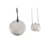 TWO PENDANT NECKLACES BY ELSA PERETTI FOR TIFANNY