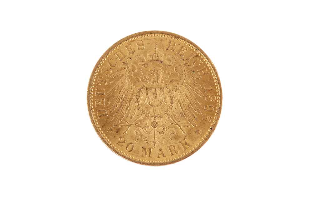 A GERMAN MARK COIN, 1895 - Image 2 of 2