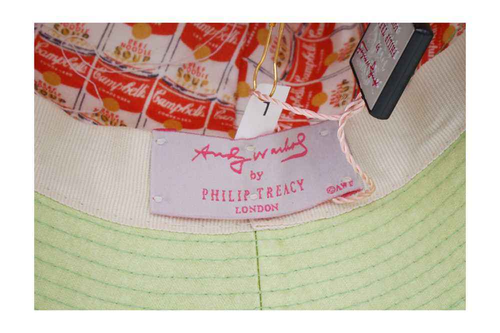 Philip Treacy X Andy Warhol Green Bucket Hat - Size L - Image 4 of 4