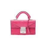 λ Stalvey Hot Pink Alligator Top Handle 2.0 Mini