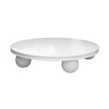 AN EXCEPTIONALLY LARGE CONTEMPORARY CIRCULAR COFFEE TABLE