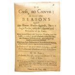 Quaker sammelband [Penn (William) No Cross, No Crown.....1669]