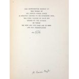 Doyle (Arthur Conan) The Works, signed