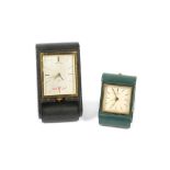 LOOPING AND JAEGER LECOULTRE TRAVEL CLOCKS