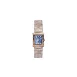 A RARE PHILIPPE CHARRIOL LADIES' STERLING SILVER QUARTZ BRACELET WATCH