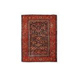 A FINE ANTIQUE MALAYIR RUG, WEST PERSIA