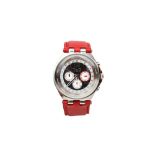 Dolce & Gabbana Men's Red Chronograph Watch