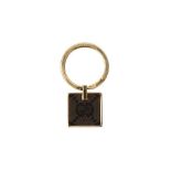 Gucci Brown GG Monogram Key Ring