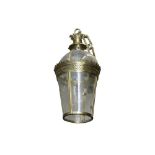 PURE WHITE LINES, A BRASS 'BYRON' HALL LANTERN