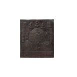 A TIBETAN COPPER 'MANDALA' PLAQUE.