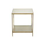 OKA; A CONTEMPORARY MERLE SIDE TABLE