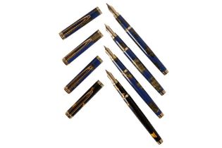 GROUP OF 4 WATERMAN FOUNTAIN PENS