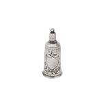 A George III sterling silver novelty miniature scent bottle, Birmingham circa 1810 by Joseph Taylor