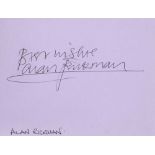 Autograph Albums.- Miscellaneous