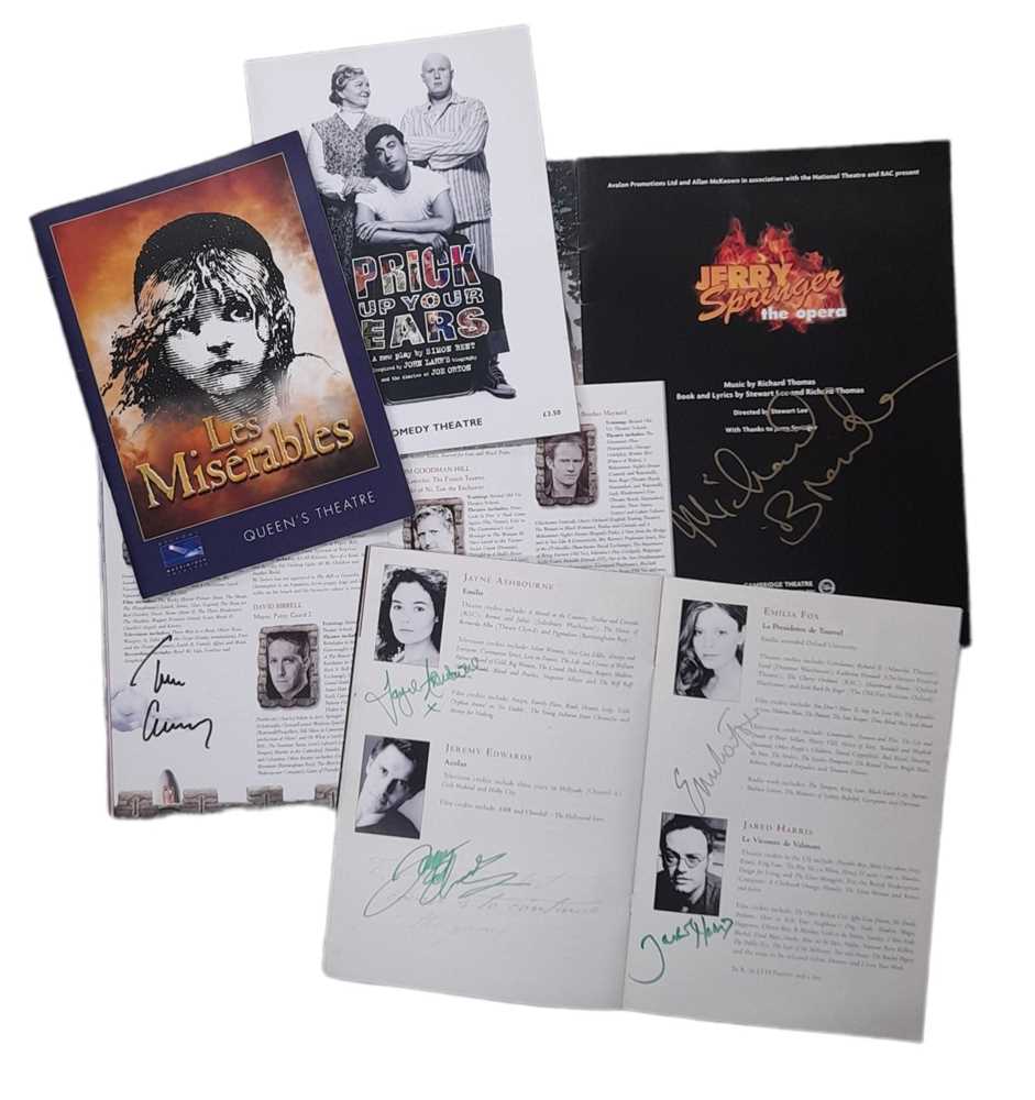 Autograph Collection.- Signed Theatre Programmes - Bild 3 aus 3