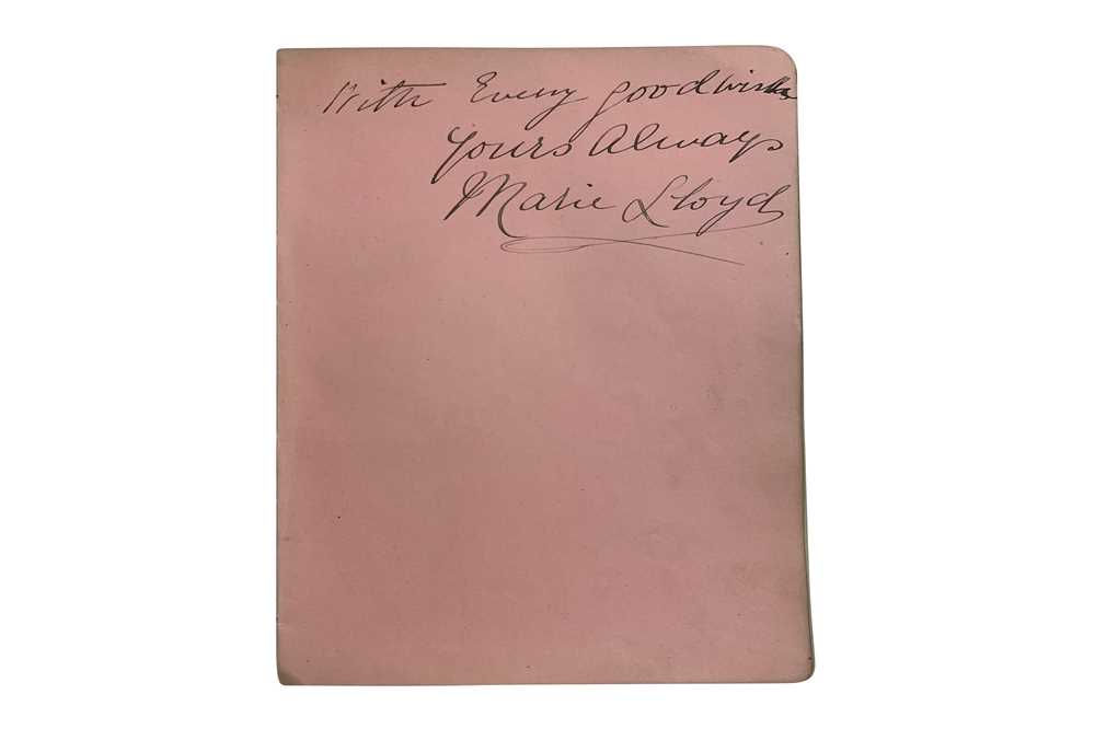 Autograph Album.- Vaudeville Interest - Bild 12 aus 13