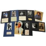 Autograph Collection.- Musicians and Singers